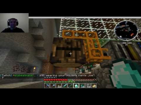 Hermitcraft FTB Live Stream Footage April 20th - Part 2 - Diamond Generator Finished!