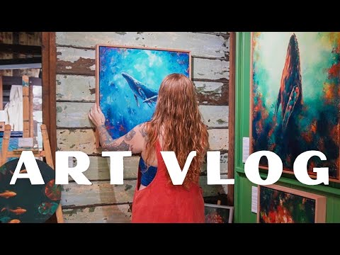 The last vlog of the year ✨ December Art Vlog