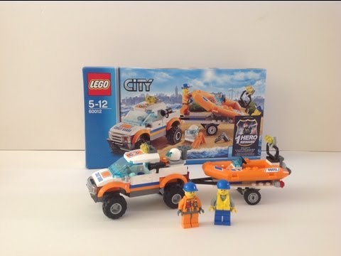 Lego city (60012) 4x4 and diving boat review