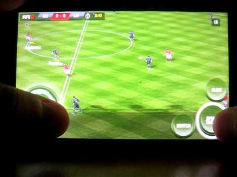 FIFA 2012 on HTC Desire HD