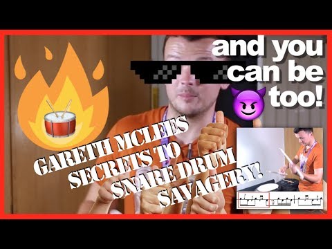 Pipe Band Drumming | Gareth McLees | World Champion Field Marshal Montgomery Pipe Band