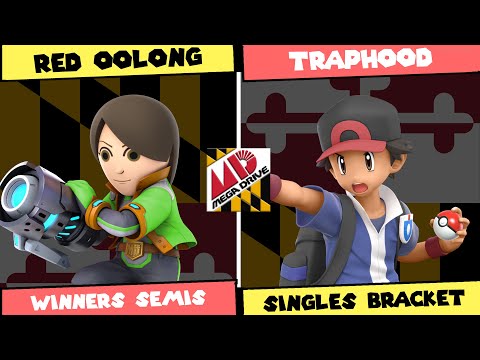 Mega Drive #73: Winners Semis - Red Oolong (Mii Gunner) Vs TrapHood (Pokémon Trainer) Singles SSBU