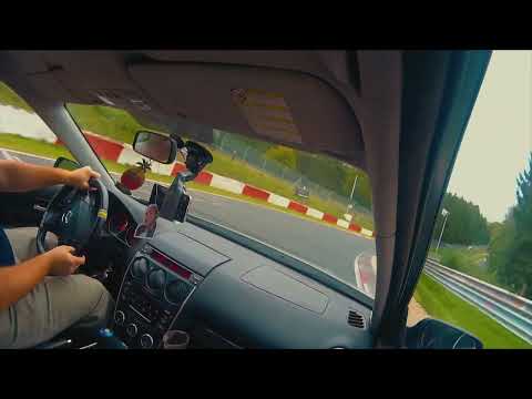 Mazda 6 MPS and BMW M3 E36 on Nürburgring Nordschleife