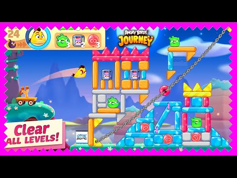 Angry Birds Journey Gameplay Level 21 - 30 🐥 ( एंग्री बर्ड्स जर्नी मोबाइल गेम )