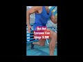 Leg Day Workout Challenge: SLOW MO Walking Lunges🦵#Shorts