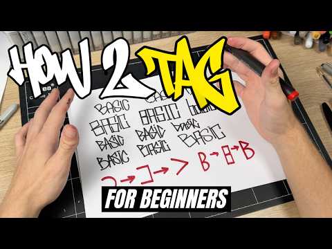 How To Create Your First Ever Graffiti Tag — For Beginners