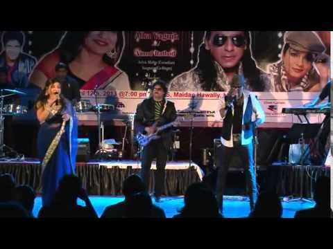 Alka ji & Vinod Ji, Playback singers singing Aye mere humsafar