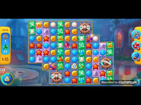 fishdom gameplay / level 5839 / It is like the ads? / thank you