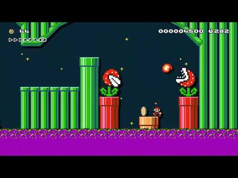 Poisonous Platform Performer 6 by Hampl - Super Mario Maker 2 - No Commentary 1bz