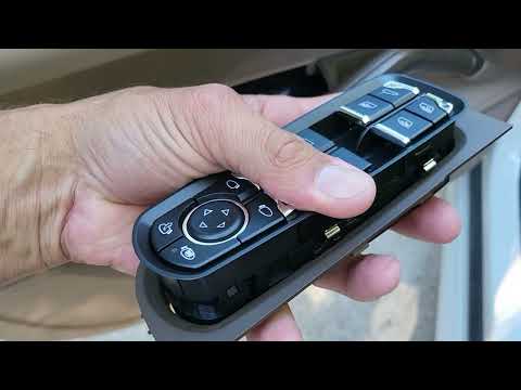 Porsche Cayenne - Window Switch Replacement - DIY - Easy Fix!