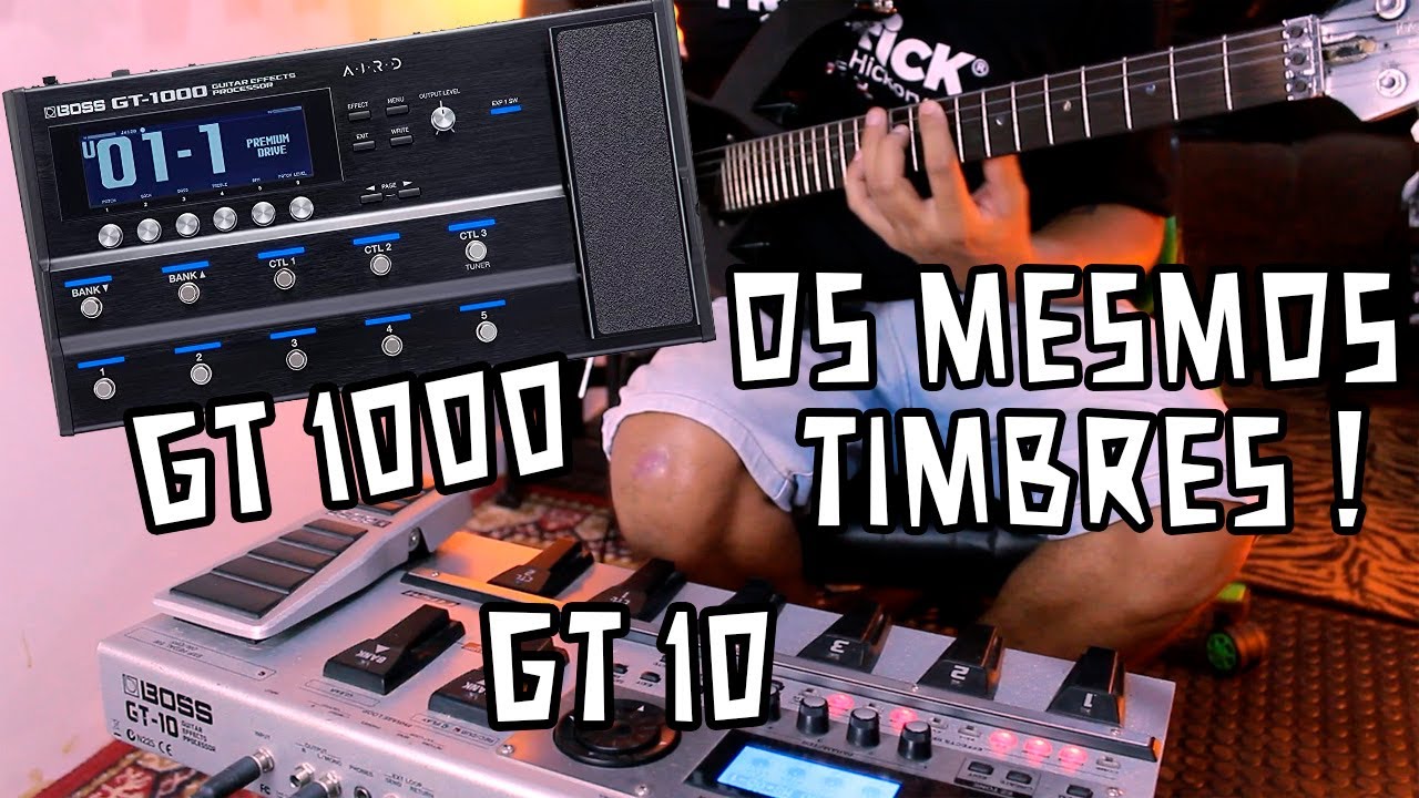 NÃO COMPRE PEDALEIRA BOSS GT1000 ANTES DE VER ESSE VÍDEO !