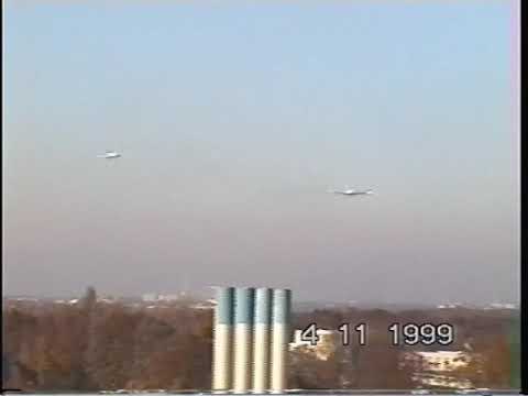 B-707 Last Flight  in Cologne 1999 // Flugbereitschaft BMVg 10+03 // Race B707 vs. A310