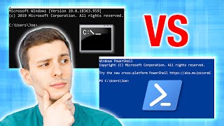 Windows Powershell vs Command Prompt: What&#39;s The Difference Anyway?