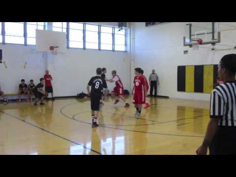 Bay City Red 2 vs Champions Gold - 8th Grade Boys' Basketball - 2015 Oakland Rebels Tournament