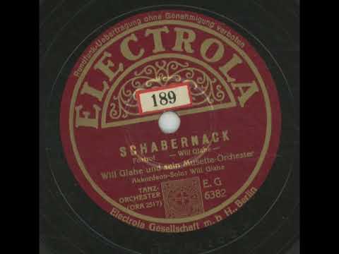 Schabernack - Will Glahé & sein Musette-Orchester