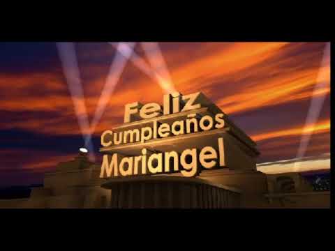 Feliz Cumpleaños MARIANGEL 🎉 - INTRO 20th CENTURY fox 🎬
