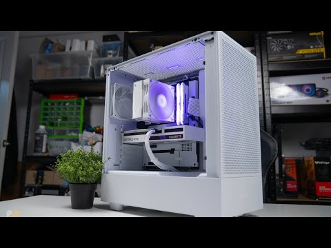 Ryzen 5 - 5600X - RTX 3060 12GB | Timelapse Clean All-White NZXT Build