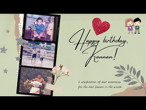 Birthday Special Creative Video||Story Telling|| Happy Birthday||Thushara Vlogs| Vlog 22