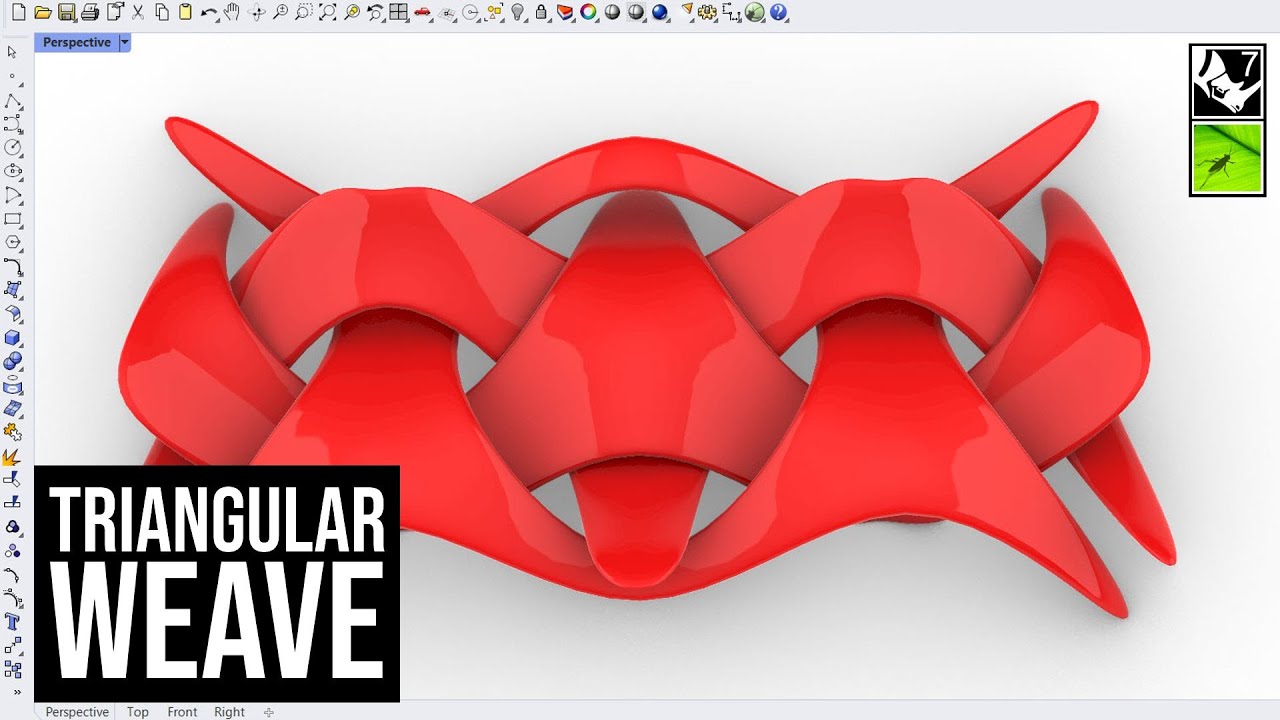 Rhino Grasshopper (Anemone Weave)