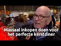 Drukte in de supermarkten voor Kerstmis