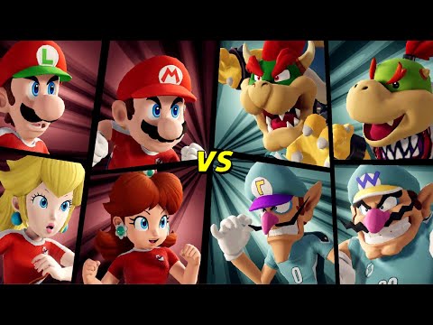 Mario Strikers: Battle League - Heroes vs. Villains (Hard CPU)