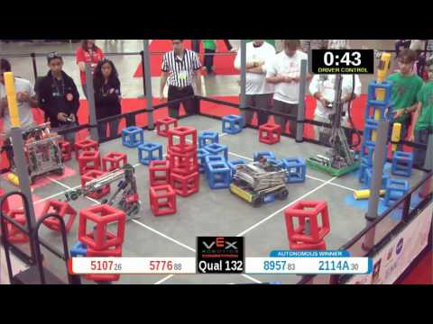 2015 VRC Arts Q132 - 5107 5776 vs 8957 2114A - 49 to 62 - VEX Worlds 2015 - Arts Division