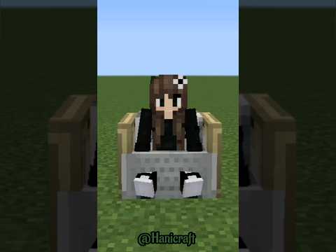"Mind-blowing Realistic Chair in Minecraft! 🪑" #shorts