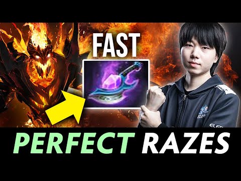 Shadow Fiend FAST Arcane Blink — PERFECT Razes by Paparazi