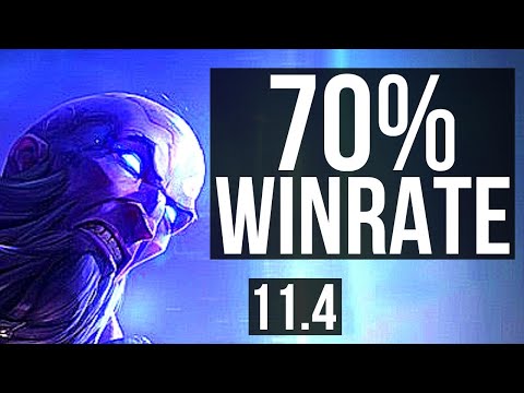 RYZE vs ZOE (MID) | 70% winrate, 6/2/9 | KR Master | v11.4