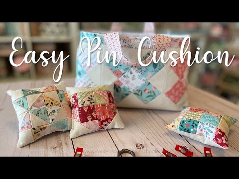 Erica's EASY QUILTY PIN CUSION // Sewing Tutorial!