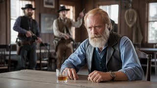 “Two Gunmen Cornered the Old Man in the Saloon… Unaware He Was the Most Feared Cowboy Hunter”...