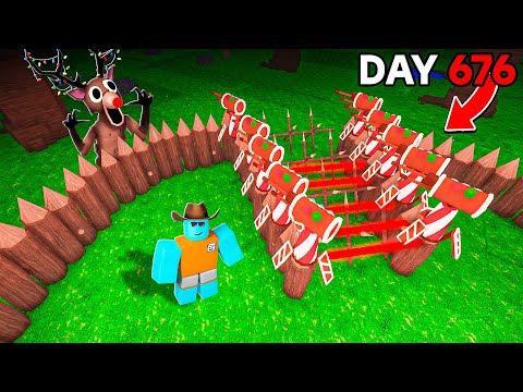 I Built the DEADLIEST SAFEST AFK BASE in 99 Nights in the Forest!