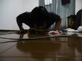 414 Push ups in one set   腕立て伏せ414回