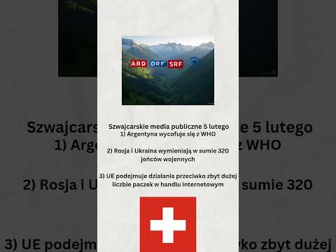 Szwajcarskie media publiczne 5 lutego