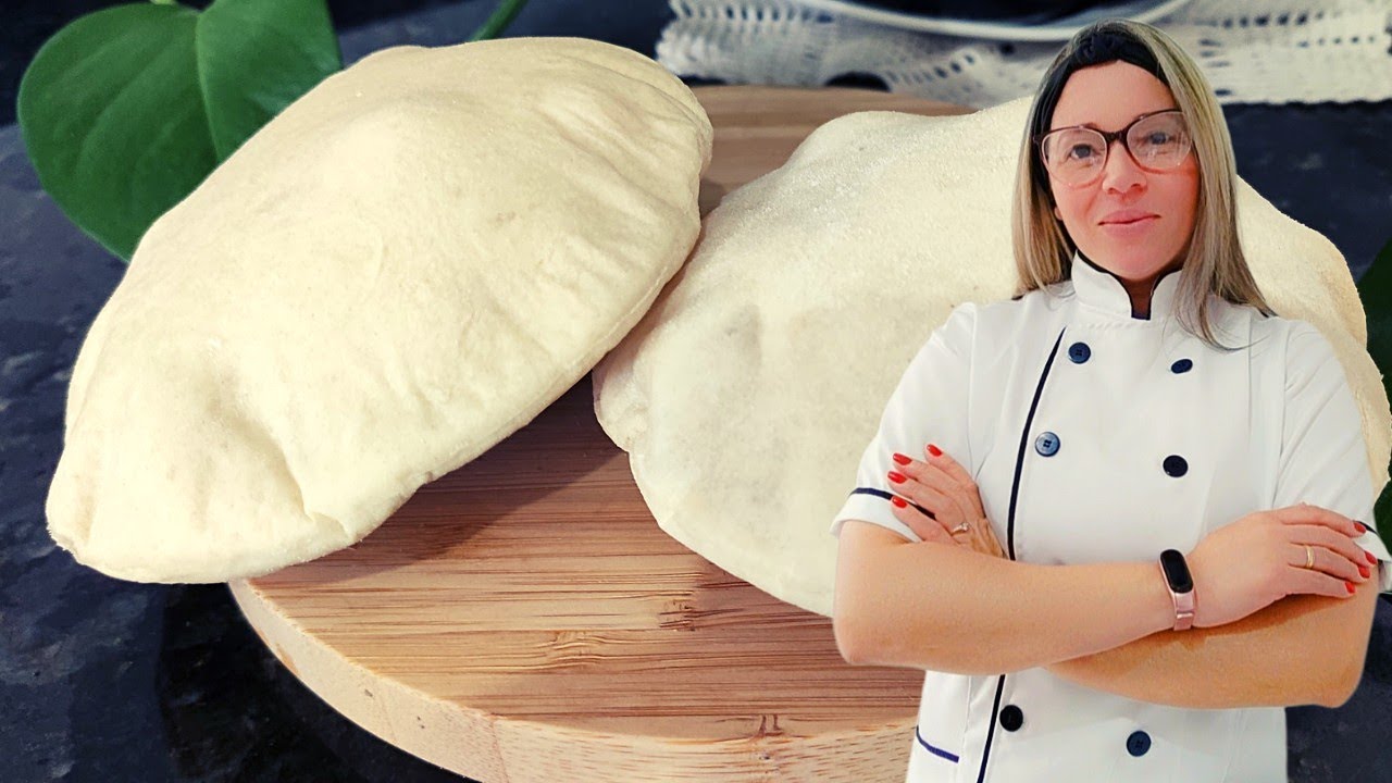 PÃO SÍRIO Muito fácil e barato!
