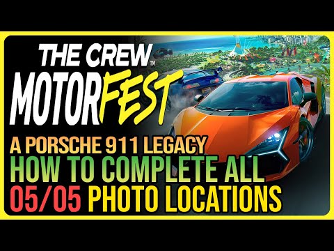 All 911 Legacy Photo Ops The Crew Motorfest