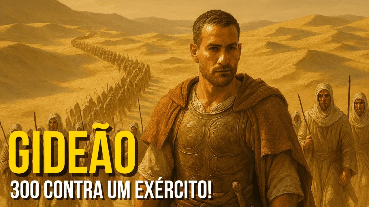 GIDEÃO E AS TROMBETAS – Como VENCEU a BATALHA Só Com 300 Homens