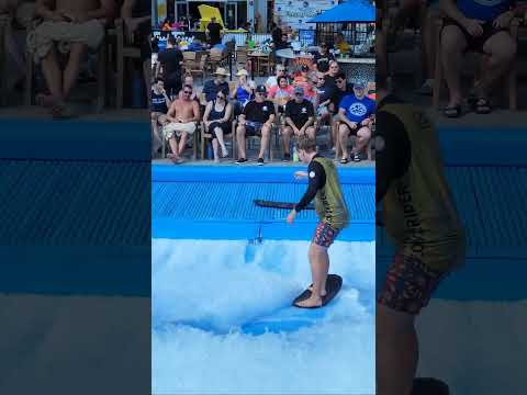 Jordan Walter vs Nate Newman Pro Standup Semi Final FlowRider World Championship Epic Waters
