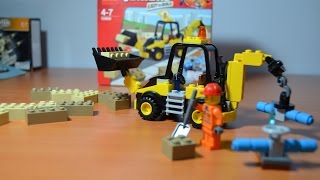 preview picture of video 'Lego Juniors Easy to Build Digger 10666 - How to Build Graders - Unboxing'