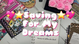 💖⭐️Saving for my Dreams⭐️💖 #savingmoney #savingchallenge #norelisbudgets