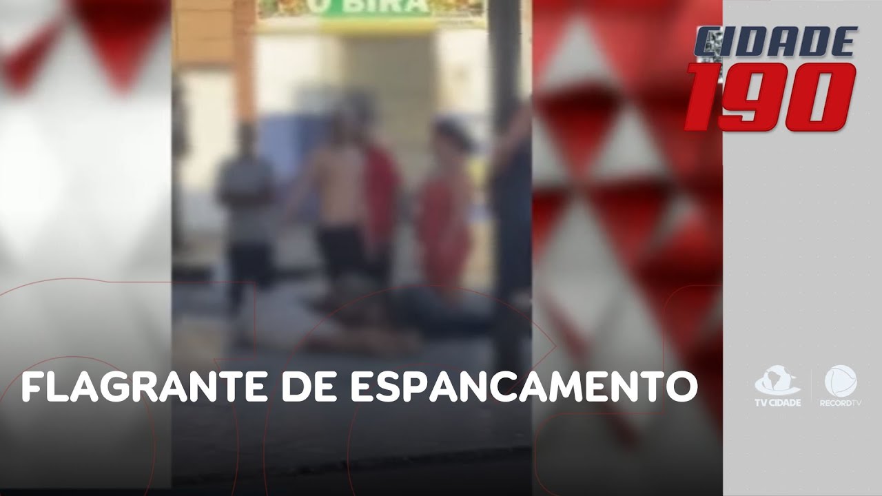 Bandidos fazem arrastão e são surpreendidos e populares vão pra cima | Cidade 190