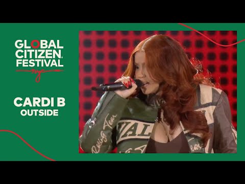 Cardi B Performs New Track &ldquo;Outside&rdquo; | Global Citizen Festival NYC 2025