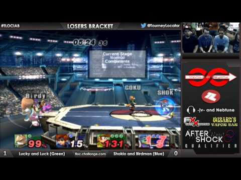 IaB43 PM - Luckyluck (Green) vs Shokio and Birdman (Blue) - Losers Bracket