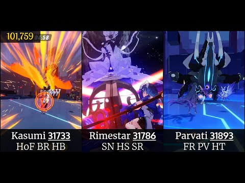 [SEA] W102 - Kasumi (38080/31733); Rimestar (31786); Parvati (31893) | Memorial Arena, Exalted