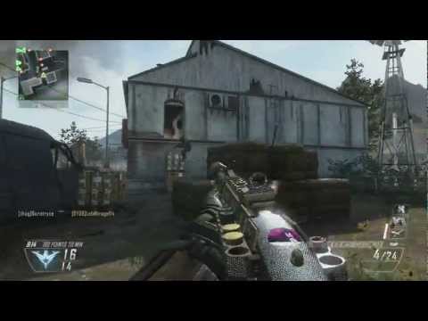 BO2 Gameplay: Diamond R870 Shotgun Run
