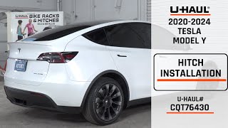 2021-2024 Tesla Model Y | U-Haul Trailer Hitch Installation | CQT76430