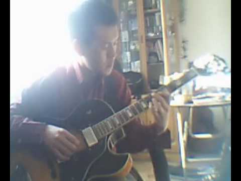 my romance jazz finger solo guitar on washburn j3