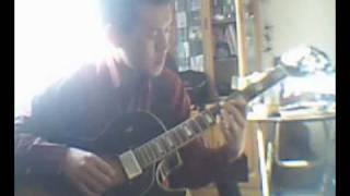 my romance jazz finger solo guitar on washburn j3