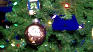 Crow's Christmas Tree (and video game ornaments)