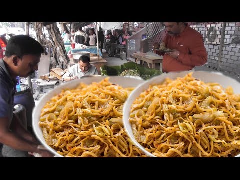 Veg Chow 20 Rs Per Plate | Chicken Chow 30 Rs | Who Want to Eat | Street Food Loves You Video